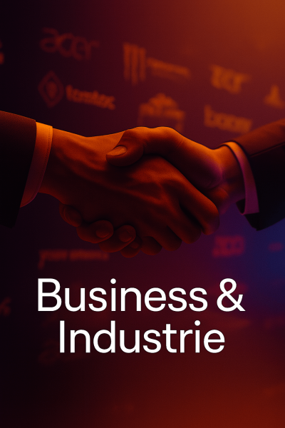 Landing Page Business Industrie