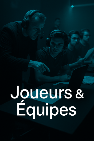 Landing Page Joueurs et Equipes